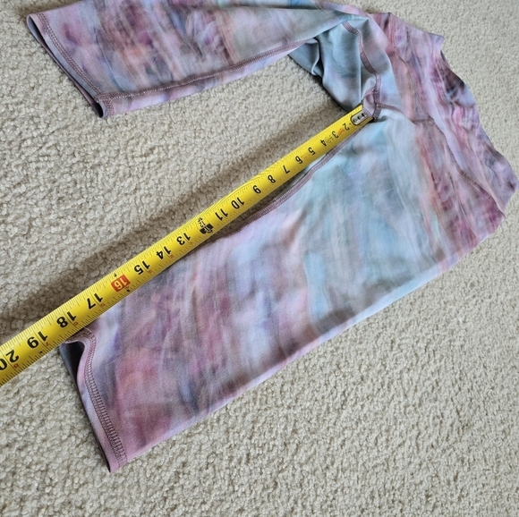 142. Evolution & Creation High Waist Multi-Color Pastels Cropped Leggings Medium - Picture 4 of 11